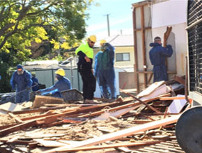 TNT demolition Sydney asbestos removal.